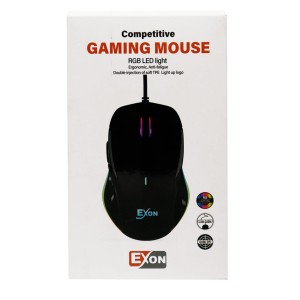 ماوس گیمینگ با سیم اکسون مدل G536E RGB